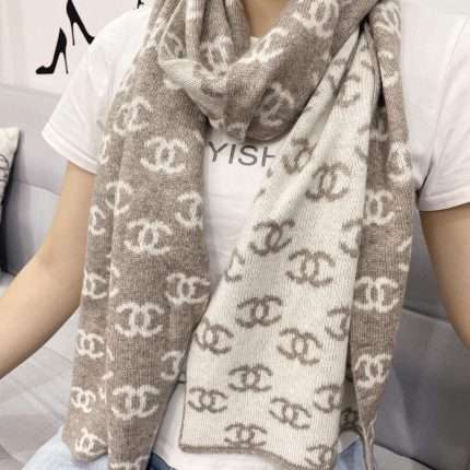 Chanel Winter Scarf 30x180cm