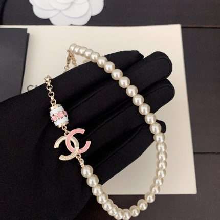 Chanel latest pearl necklace